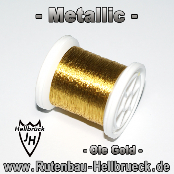 Bindegarn Metallic - Stärke: -A- Farbe: Ole Gold